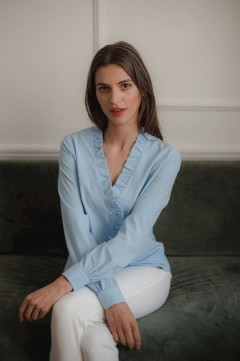 Bluzka Model L077 Blue - Lenitif Bluzka Model L077 Blue - Lenitif