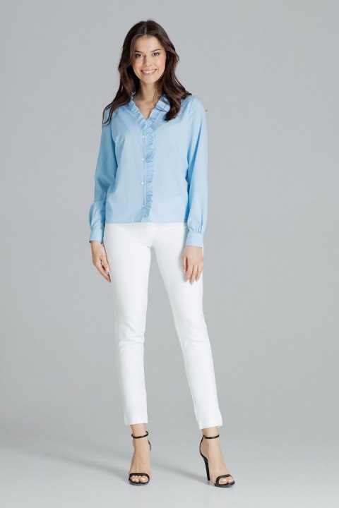 Bluzka Model L077 Blue - Lenitif Bluzka Model L077 Blue - Lenitif