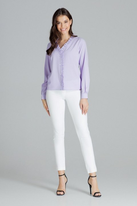 Bluzka Model L077 Violet - Lenitif Bluzka Model L077 Violet - Lenitif