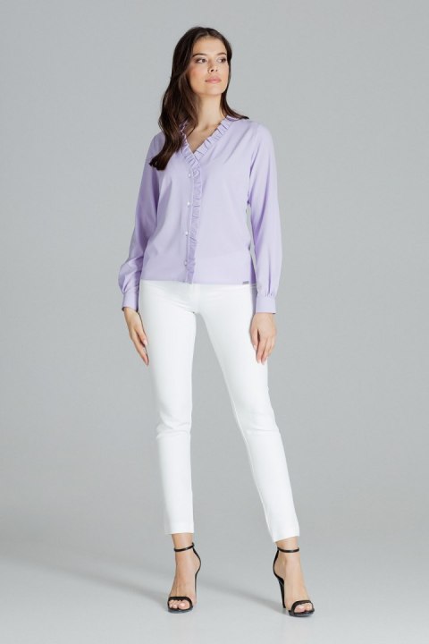 Bluzka Model L077 Violet - Lenitif Bluzka Model L077 Violet - Lenitif