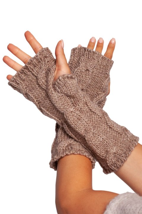 Rękawiczki Model BK098 Beige - BE Knit Rękawiczki Model BK098 Beige - BE Knit