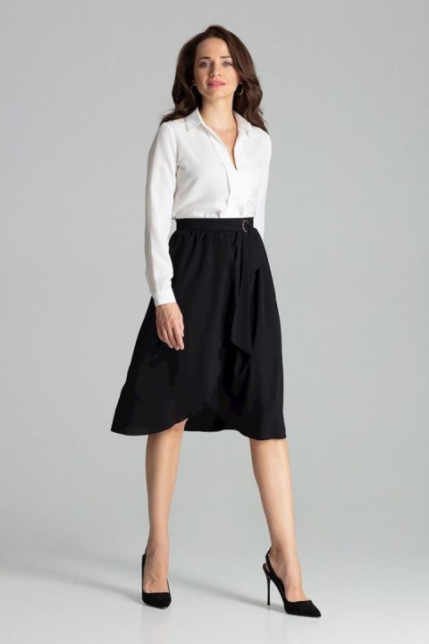 Spódnica Model L060 Black - Lenitif Spódnica Model L060 Black - Lenitif