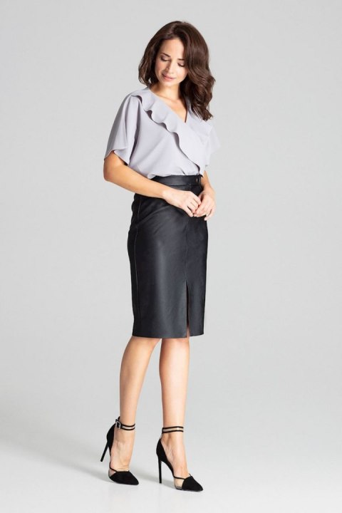 Spódnica Model L071 Black - Lenitif Spódnica Model L071 Black - Lenitif