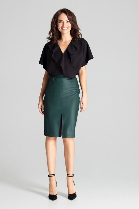 Spódnica Model L071 Green - Lenitif Spódnica Model L071 Green - Lenitif