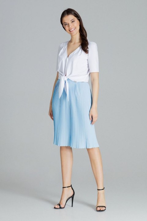 Spódnica Model L078 Blue - Lenitif Spódnica Model L078 Blue - Lenitif