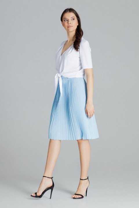Spódnica Model L078 Blue - Lenitif Spódnica Model L078 Blue - Lenitif