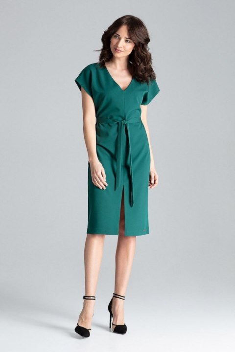 Sukienka Model L032 Green - Lenitif Sukienka Model L032 Green - Lenitif