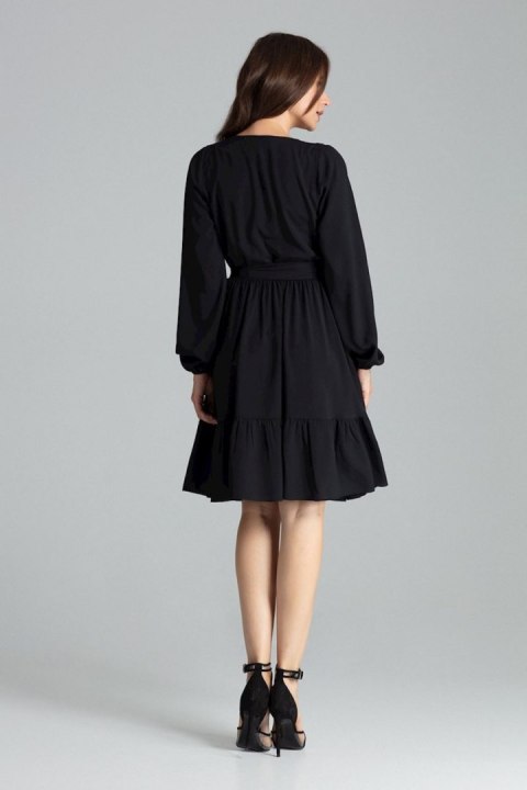 Sukienka Model L053 Black - Lenitif Sukienka Model L053 Black - Lenitif