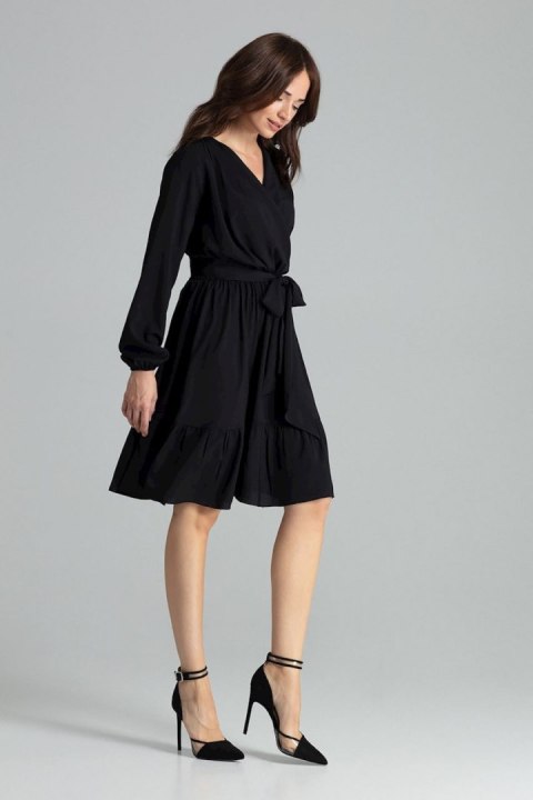 Sukienka Model L053 Black - Lenitif Sukienka Model L053 Black - Lenitif