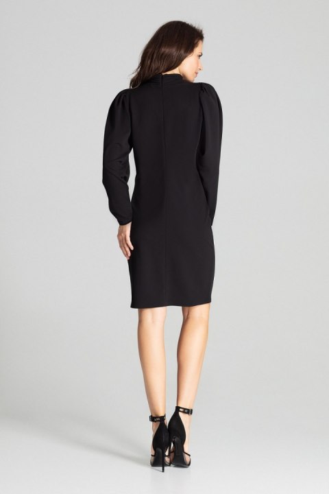 Sukienka Model L064 Black - Lenitif Sukienka Model L064 Black - Lenitif