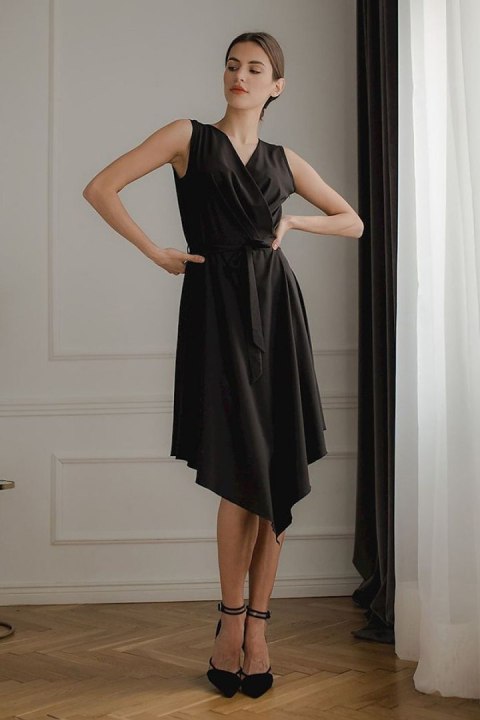 Sukienka Model L080 Black - Lenitif Sukienka Model L080 Black - Lenitif