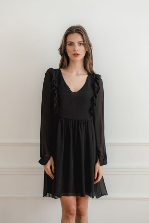 Sukienka Model L083 Black - Lenitif Sukienka Model L083 Black - Lenitif