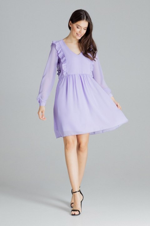 Sukienka Model L083 Violet - Lenitif Sukienka Model L083 Violet - Lenitif