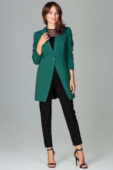 Żakiet Model K497 Green - Lenitif Żakiet Model K497 Green - Lenitif