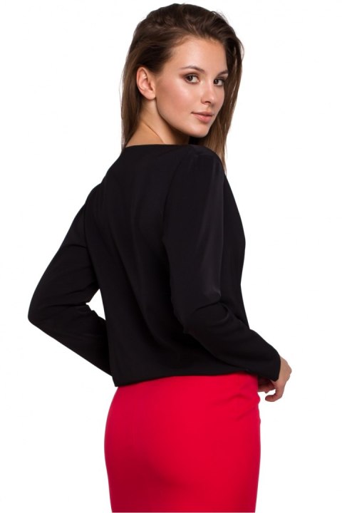 Bluzka Model K037 Black - Makover Bluzka Model K037 Black - Makover
