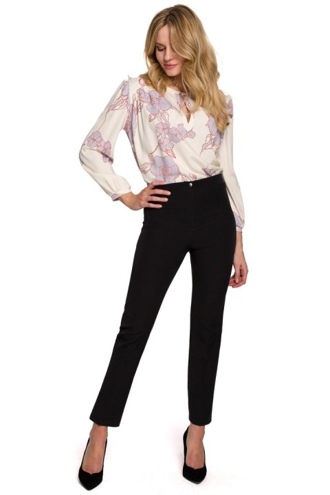 Spodnie Damskie Model K093 Black - Makover Spodnie Damskie Model K093 Black - Makover