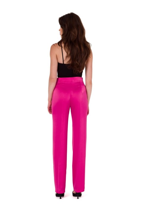 Spodnie Damskie Model K174 Pink - Makover Spodnie Damskie Model K174 Pink - Makover