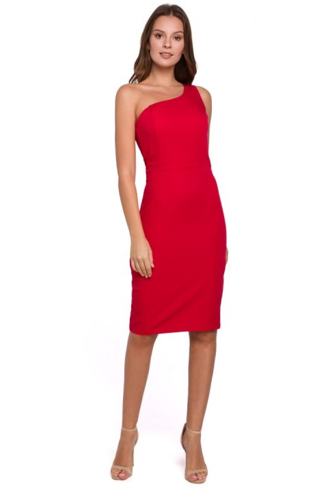 Sukienka Model K003 Red - Makover Sukienka Model K003 Red - Makover