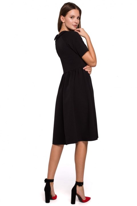 Sukienka Model K028 Black - Makover Sukienka Model K028 Black - Makover