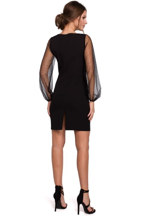 Sukienka Model K032 Black - Makover Sukienka Model K032 Black - Makover