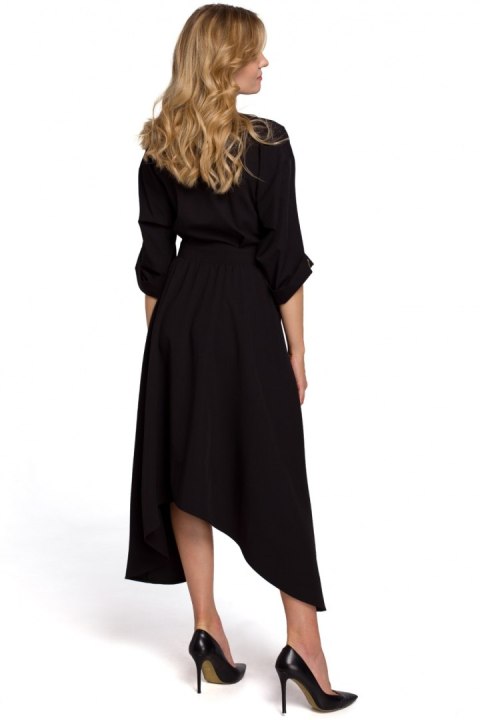 Sukienka Model K086 Black - Makover Sukienka Model K086 Black - Makover