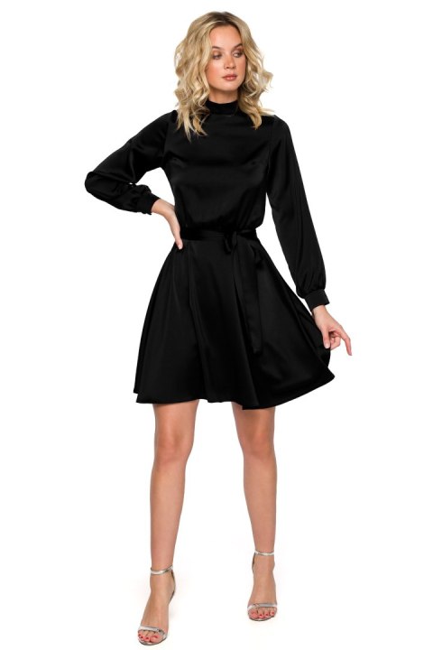 Sukienka Model K157 Black - Makover Sukienka Model K157 Black - Makover
