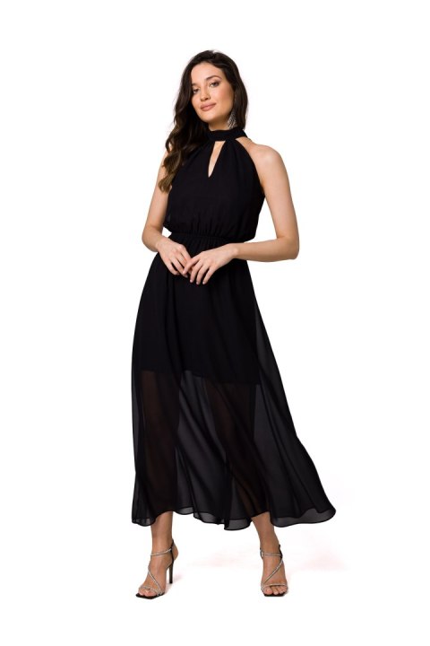 Sukienka Model K169 Black - Makover Sukienka Model K169 Black - Makover