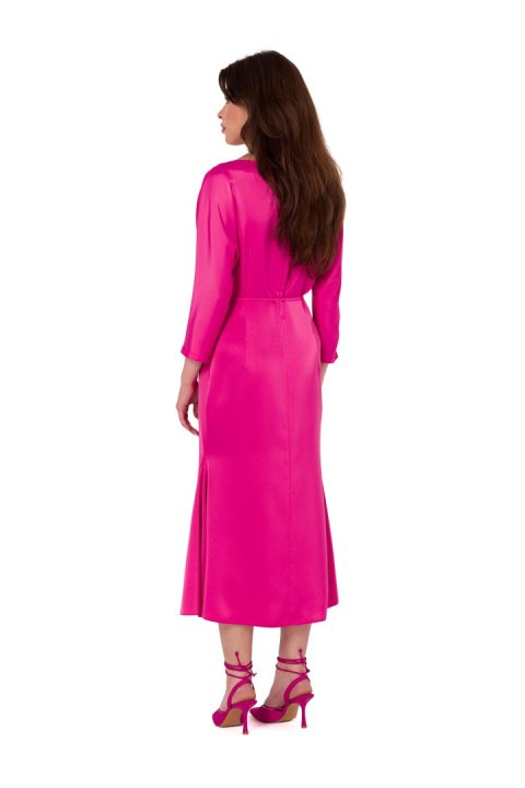 Sukienka Model K177 Pink - Makover Sukienka Model K177 Pink - Makover
