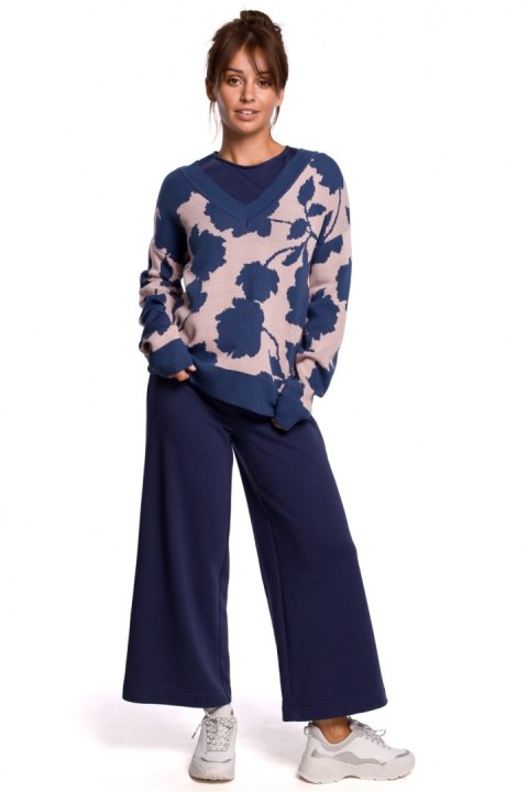 Sweter Damski Model BK056 Model 2 - BE Knit Sweter Damski Model BK056 Model 2 - BE Knit