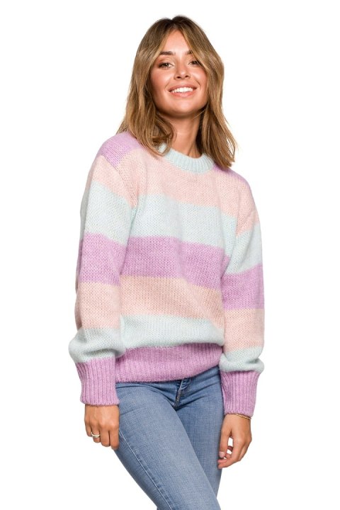 Sweter Damski Model BK071 Model 1 - BE Knit Sweter Damski Model BK071 Model 1 - BE Knit