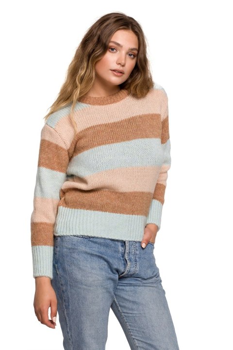 Sweter Damski Model BK071 Model 2 - BE Knit Sweter Damski Model BK071 Model 2 - BE Knit