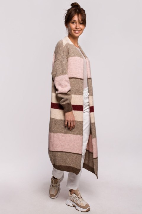 Sweter Kardigan Model BK055 Model 4 - BE Knit Sweter Kardigan Model BK055 Model 4 - BE Knit