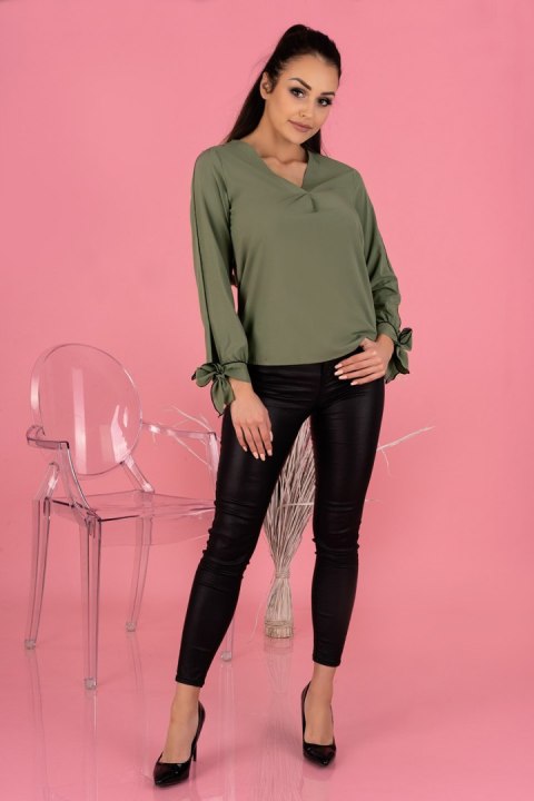 Bluzka Model Ormin Khaki - Merribel Bluzka Model Ormin Khaki - Merribel