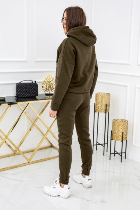 Spodnie Dres Damski Model Copacabana WJ8788 Khaki - Vittoria Ventini Spodnie Dres Damski Model Copacabana WJ8788 Khaki - Vittoria Ventini