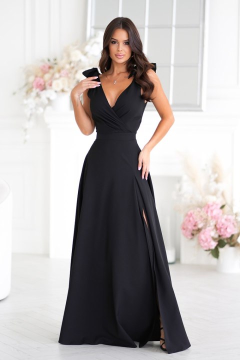Sukienka Model 231-06 Black - Bicotone Sukienka Model 231-06 Black - Bicotone