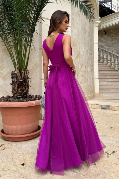 Sukienka Model 248-51 Violet - Bicotone Sukienka Model 248-51 Violet - Bicotone