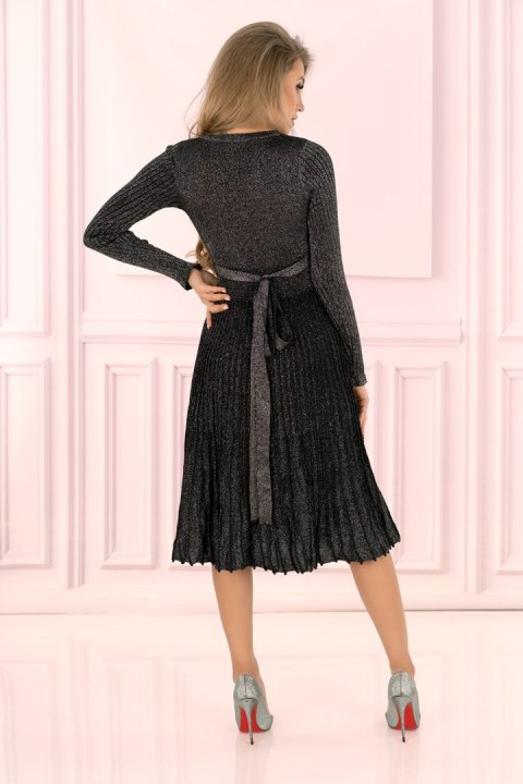Sukienka Model Frojene Black - Merribel Sukienka Model Frojene Black - Merribel
