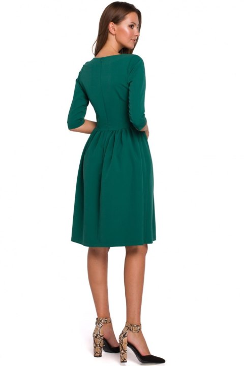 Sukienka Model K010 Green - Makover Sukienka Model K010 Green - Makover