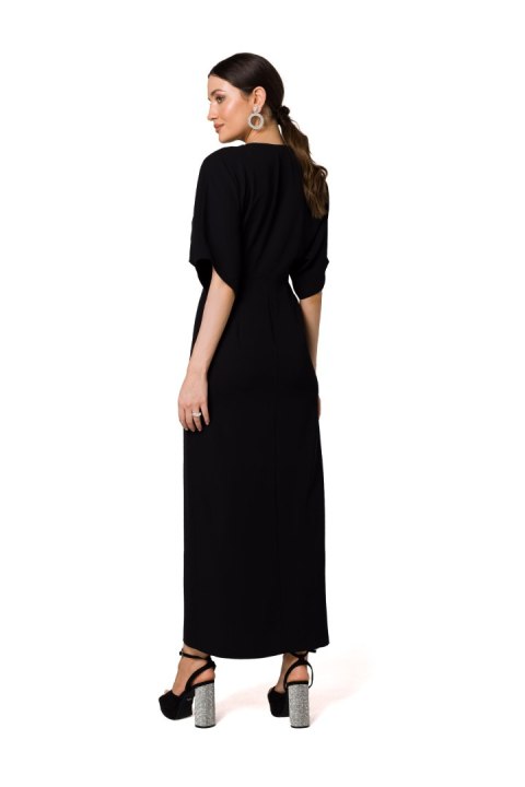 Sukienka Model K163 Black - Makover Sukienka Model K163 Black - Makover