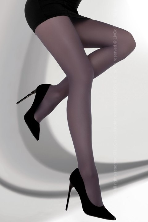 Rajstopy Model Bryne 40 DEN Plum - Livia Corsetti Fashion Rajstopy Model Bryne 40 DEN Plum - Livia Corsetti Fashion