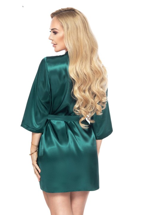 Szlafrok Damski Model Aria Dark Green - Irall Szlafrok Damski Model Aria Dark Green - Irall