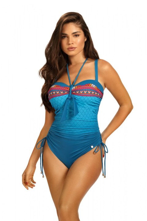 Jednoczęściowy strój kąpielowy Kostium Jednoczęściowy Model Casablanca 6 S8030CA6_Col.2 Blue - Barontex Jednoczęściowy strój kąpielowy Kostium Jednoczęściowy Model Casablanca 6 S8030CA6_Col.2 Blue - Barontex