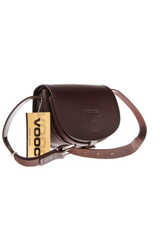 Listonoszka mała torebka Vintage P14 Brown - Verosoft