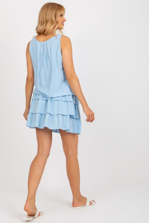 Sukienka Model TW-SK-BI-8139.44 Light Blue - Och Bella Sukienka Model TW-SK-BI-8139.44 Light Blue - Och Bella