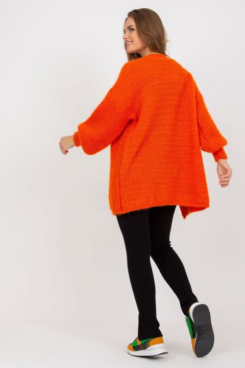 Sweter Kardigan Model TW-SW-BI-9025.36X Orange - Och Bella Sweter Kardigan Model TW-SW-BI-9025.36X Orange - Och Bella