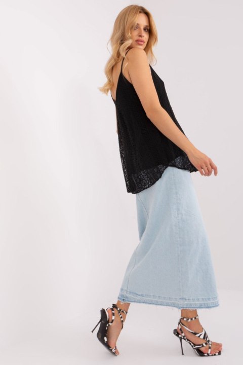 Koszulka Top Model TW-TP-BI-2095.23X Black - Och Bella Koszulka Top Model TW-TP-BI-2095.23X Black - Och Bella