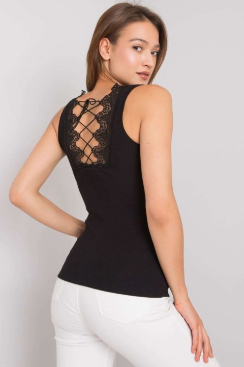 Koszulka Top Model TW-TP-OB017.83 Black - Och Bella Koszulka Top Model TW-TP-OB017.83 Black - Och Bella