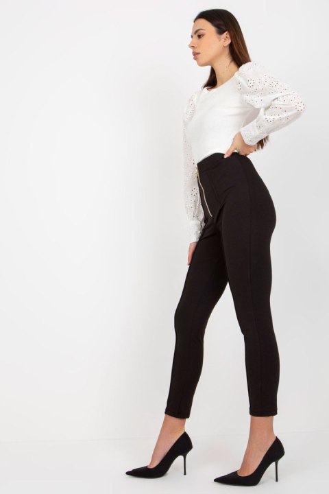 Legginsy Model TW-SP-BL-1008.94 Black - Och Bella Legginsy Model TW-SP-BL-1008.94 Black - Och Bella