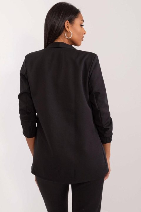 Marynarka Model TW-ZT-BI-27192.44P Black - Och Bella Marynarka Model TW-ZT-BI-27192.44P Black - Och Bella