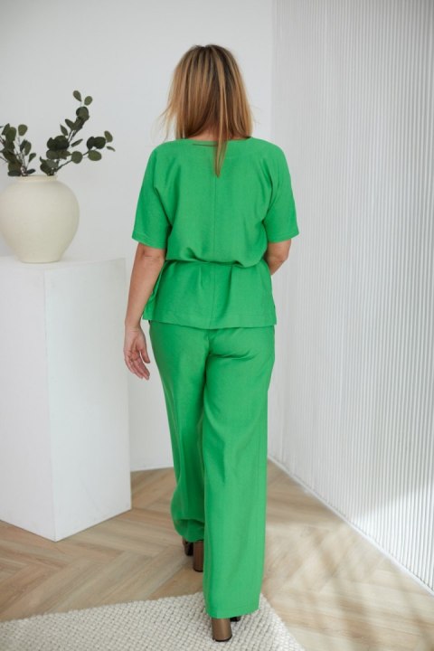 Spodnie Komplet Model M404/3 Green - La Aurora Spodnie Komplet Model M404/3 Green - La Aurora
